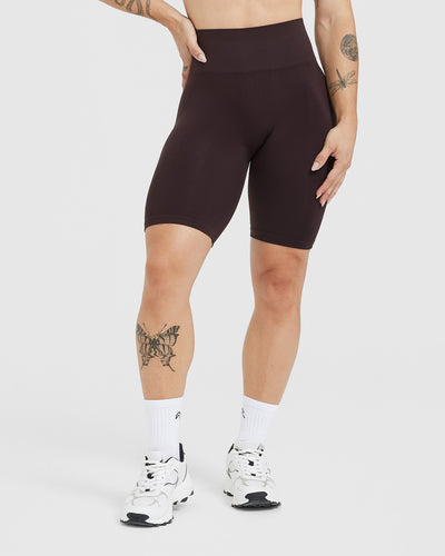 Effortless Seamless Cycling Shorts | 70% Cocoa