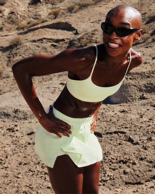 EasyLift™ Strappy Sports Bra New Branding | Meadow Mist Green