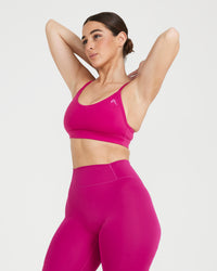 Everyday Sports Bra | Fuchsia
