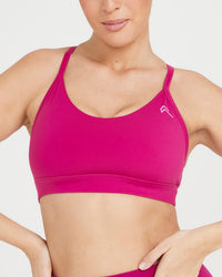 Everyday Sports Bra | Fuchsia