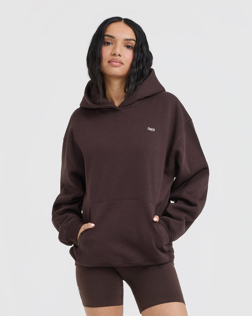 Oner Modal Foundations Hoodie | Plum Brown