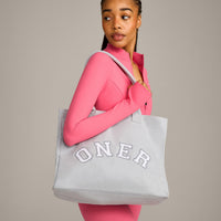 Oner Girlfriend Canvas Tote | Platinum Grey