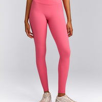 UnifiedMove™ Wrap Leggings with Reflective Logo | Hot Girl Pink