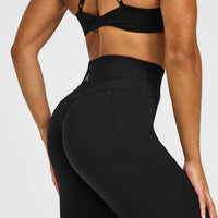 UnifiedMove High Waisted Pocket Leggings | Black