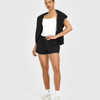 Foundations Oversized Shorts | Black