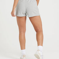 Classic Lounge Lightweight Shorts | Silver Marl