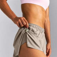 AirMove™ Lined Pocket Shorts 2" | Warm Sand