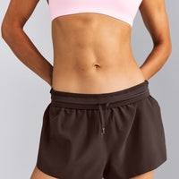 AirMove™ Lined Pocket Shorts 2" | 70% Cocoa