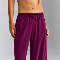 AirMove™ Straight Leg Drawcord Pants | Ripe Fig