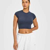 Cotton Baby T-Shirt | True Blue