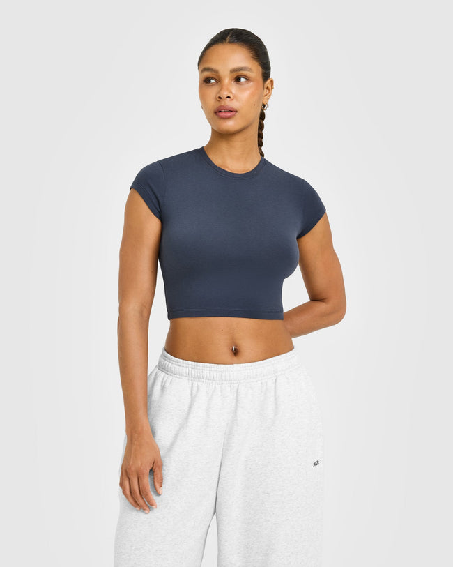 Cotton Baby T-Shirt | True Blue