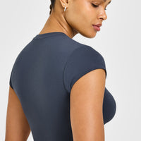 Cotton Baby T-Shirt | True Blue