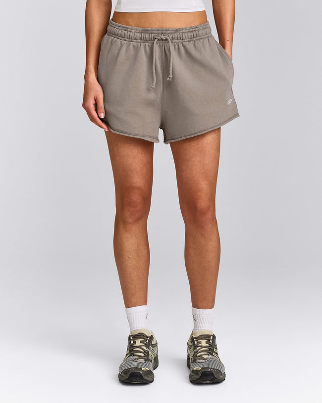 Cotton Vintage Lounge Shorts | Washed Minky