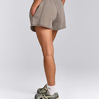 Cotton Vintage Lounge Shorts | Washed Minky