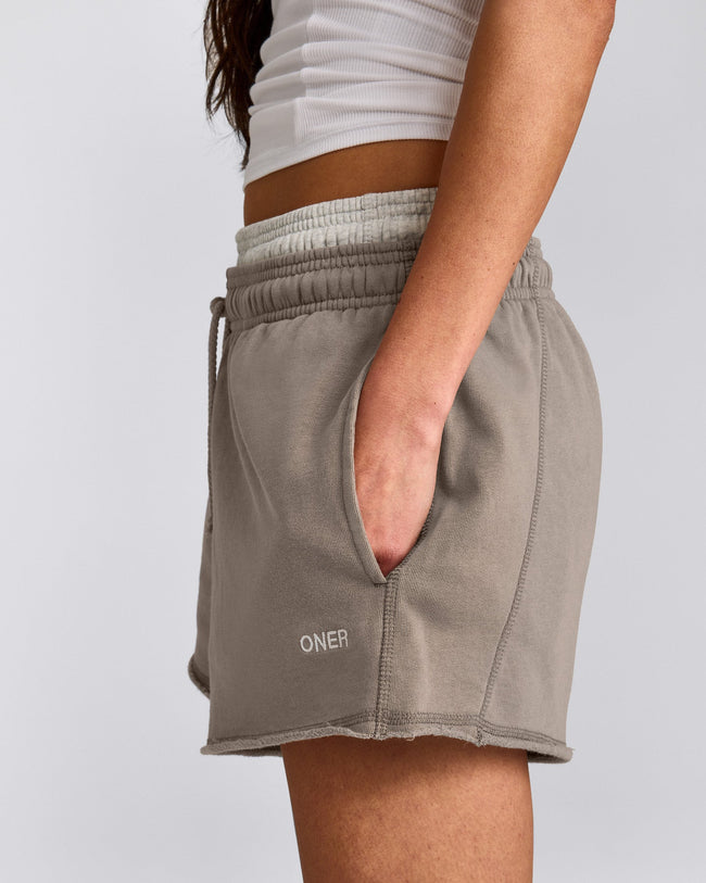 Cotton Vintage Lounge Shorts | Washed Minky