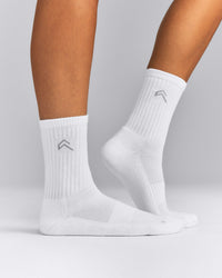 Crew Socks 3 Pack | Grey/White/Black