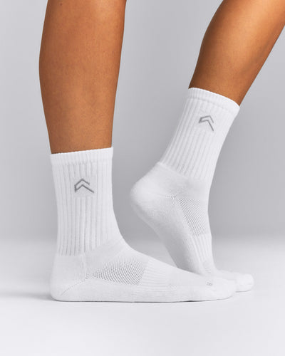Crew Socks 3 Pack | Grey/White/Black