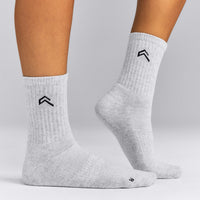 Crew Socks 3 Pack | Grey/White/Black