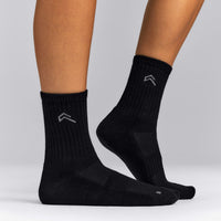 Crew Socks 3 Pack | Grey/White/Black