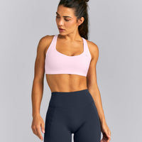 EasyLift™ Cross Back Sports Bra New Branding | Soft Girl Pink