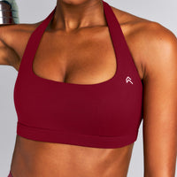 EasyLift™ Halter Bralette New Branding | Ruby Red