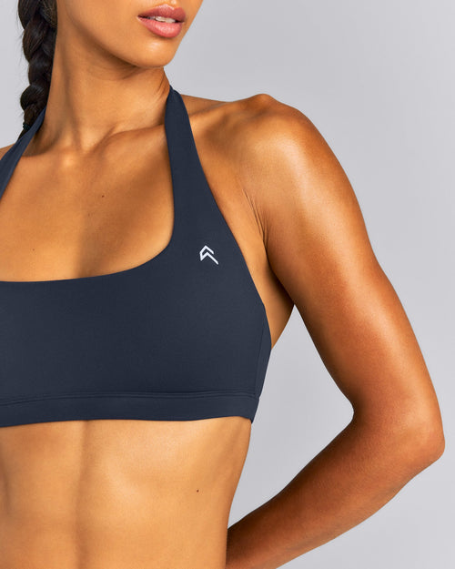 EasyLift™ Halter Bralette | True Blue