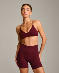 EasyLift™ Ultra Minimal Bralette with Grey Logo | Rosewood