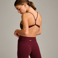 EasyLift™ Ultra Minimal Bralette with Grey Logo | Rosewood