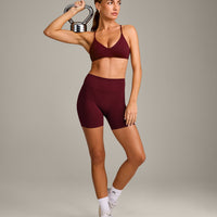 EasyLift™ Ultra Minimal Bralette with Grey Logo | Rosewood