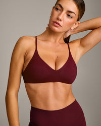 EasyLift™ Ultra Minimal Bralette with Grey Logo | Rosewood