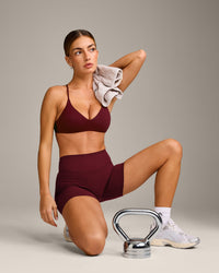 EasyLift™ Ultra Minimal Bralette with Grey Logo | Rosewood