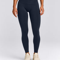 EffortlessLift™ Seamless Mid Rise Leggings New Branding | True Blue