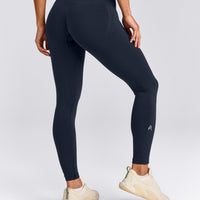 EffortlessLift™ Seamless Mid Rise Leggings New Branding | True Blue