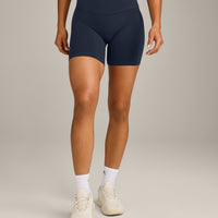 EffortlessLift™ Seamless High Rise Shorts New Branding | True Blue