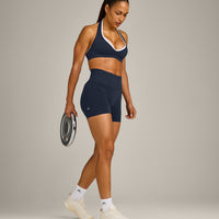 EffortlessLift™ Seamless High Rise Shorts New Branding | True Blue