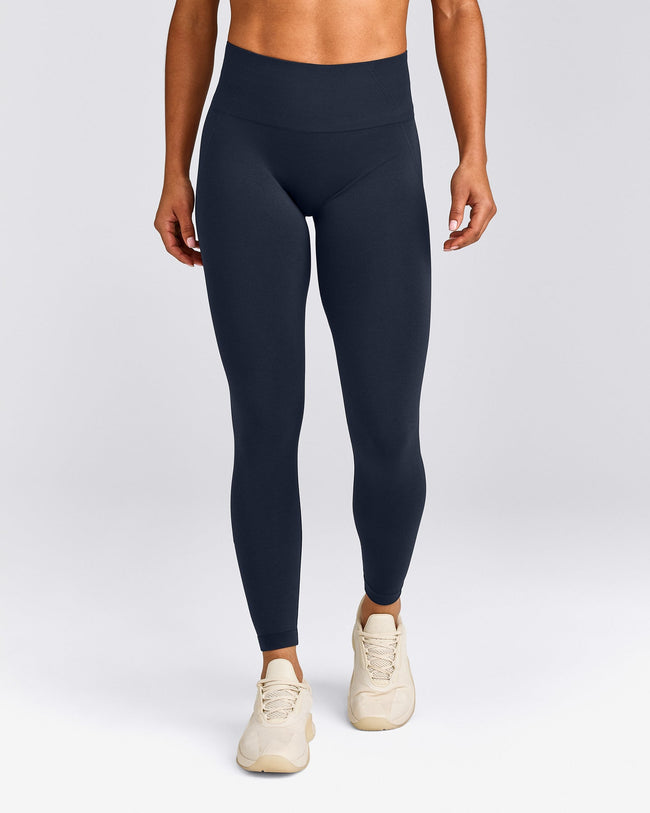 EffortlessLift™ Seamless High Rise Leggings New Branding | True Blue