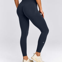 EffortlessLift™ Seamless High Rise Leggings New Branding | True Blue
