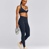 EffortlessLift™ Seamless High Rise Leggings New Branding | True Blue