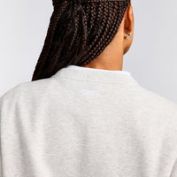 Foundations Cosy Crew Neck Sweatshirt | Light Grey Marl