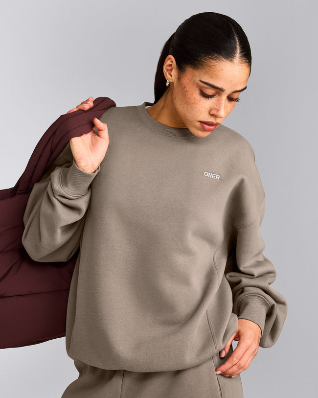 Foundations Cosy Crew Neck Sweatshirt | Minky