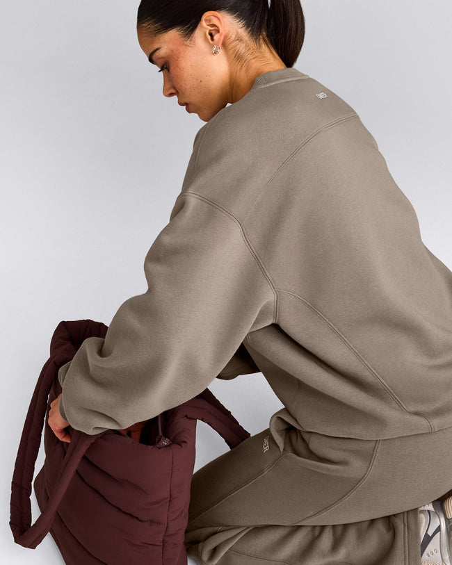 Foundations Cosy Crew Neck Sweatshirt | Minky