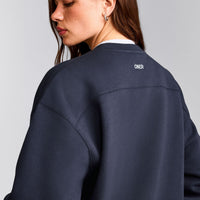 Foundations Cosy Crew Neck Sweatshirt | True Blue