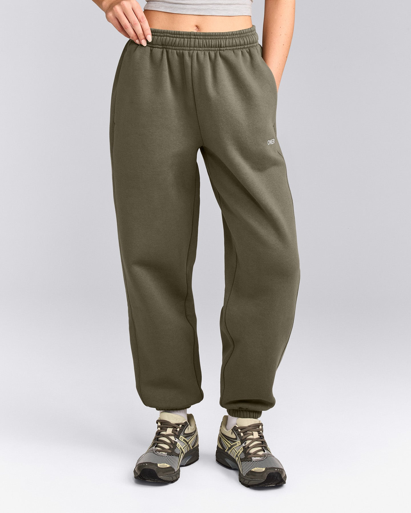 Foundations Cosy Joggers | Alpine Green