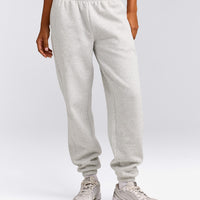 Foundations Cosy Joggers | Light Grey Marl