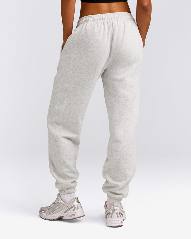 Foundations Cosy Joggers | Light Grey Marl