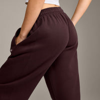 Foundations Cosy Joggers | Plum Brown