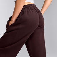 Foundations Cosy Joggers | Plum Brown
