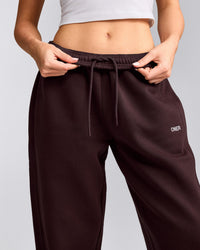 Foundations Cosy Joggers | Plum Brown