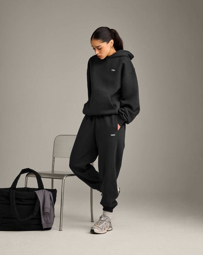 Foundations Cosy Joggers | Soft Black