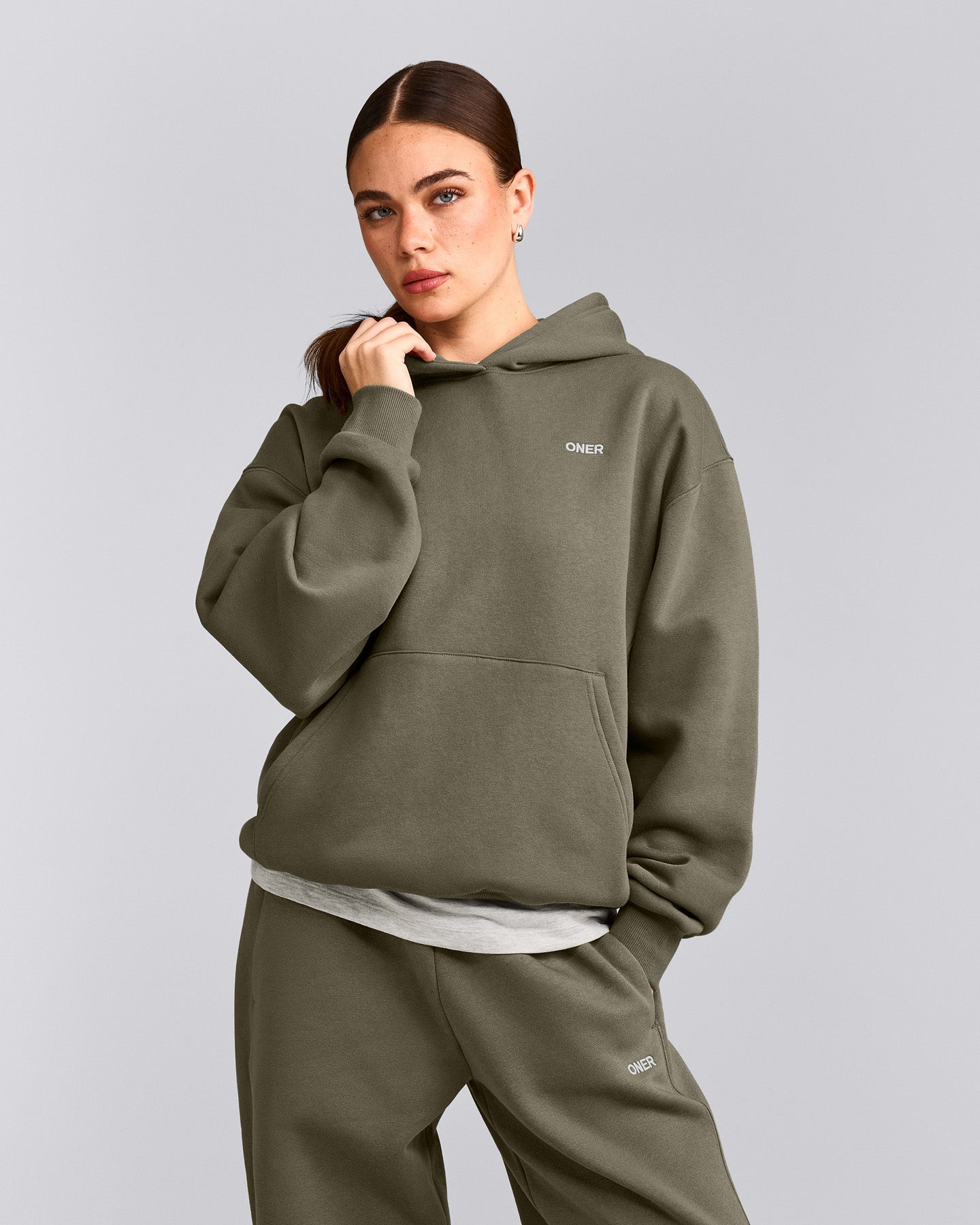Foundations Cosy Hoodie | Alpine Green